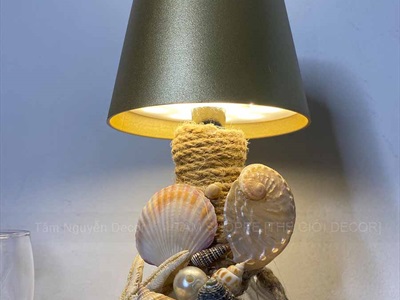 Đèn bàn chụp gắn chai rượu cảm ứng [3 Màu - 3 Chế độ đèn] 11x9cm LED-KHAC-03